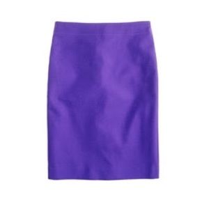 100% Cotton J. Crew Pencil Skirt with pockets!